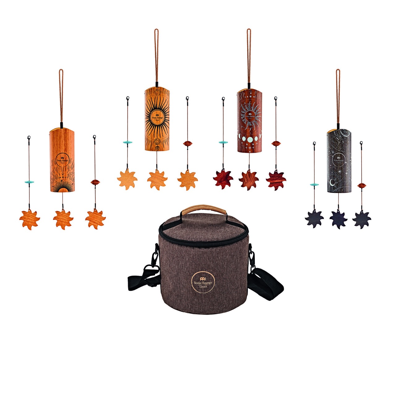MEINL Sonic Energy Cosmic Bamboo ütőhangszer Chimes bell Stella Típus: Set 4