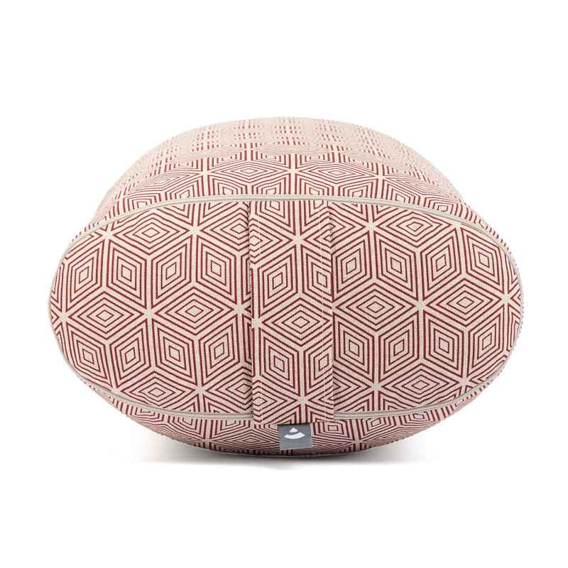 Bodhi Yoga OVAL jógahenger 72,5 x 30 x 17 cm tönkölyvel töltve Szín: szürke