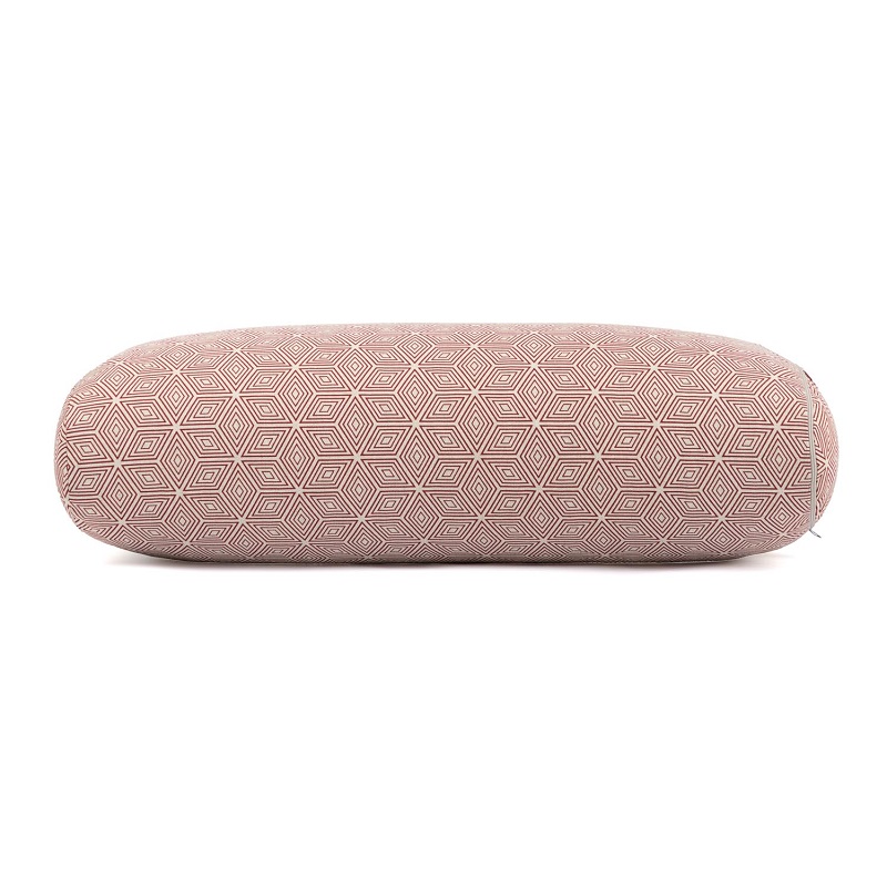 Bodhi Yoga OVAL jógahenger 72,5 x 30 x 17 cm tönkölyvel töltve Szín: szürke