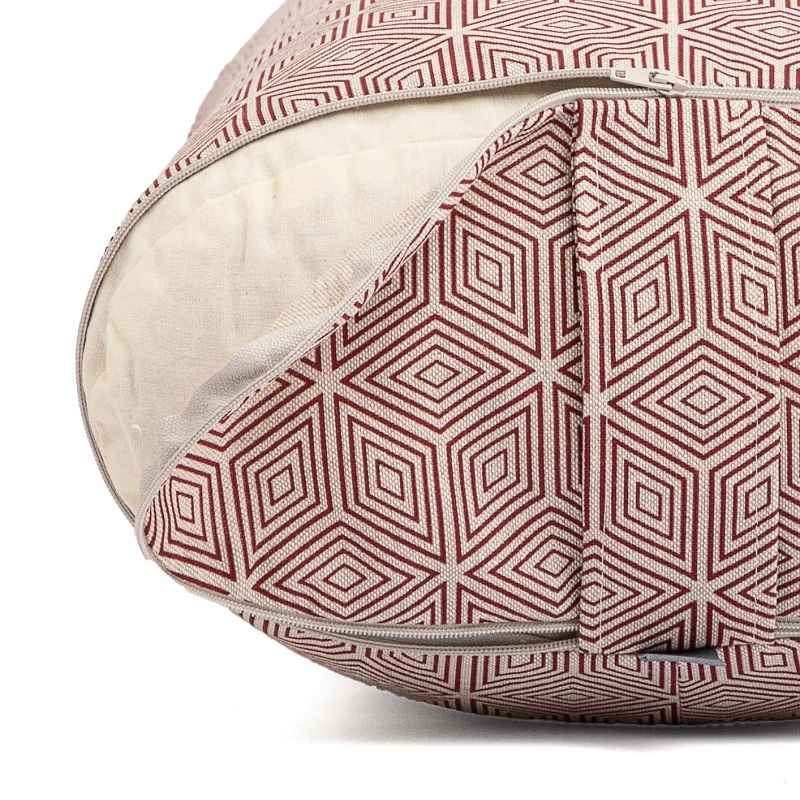 Bodhi Yoga OVAL jógahenger 72,5 x 30 x 17 cm tönkölyvel töltve Szín: szürke