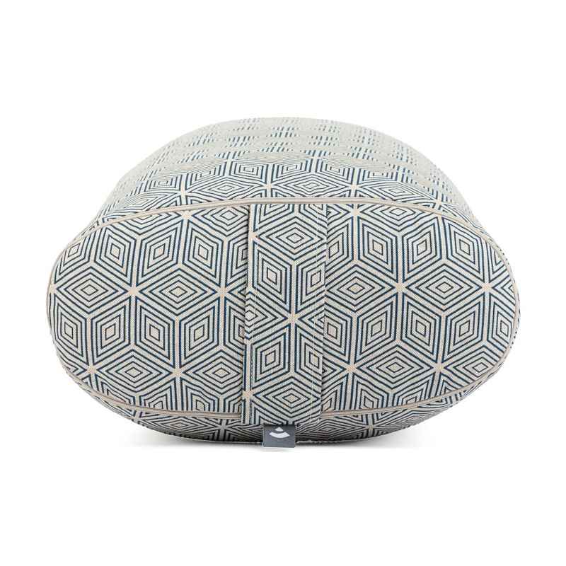 Bodhi Yoga OVAL jógahenger 72,5 x 30 x 17 cm tönkölyvel töltve Szín: szürke