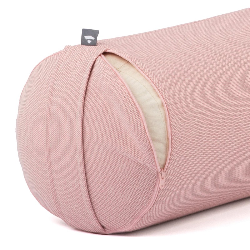 Bodhi Yoga Bolster Classic Dobby 62 x 22 cm tönköly töltelék Szín: Zöld