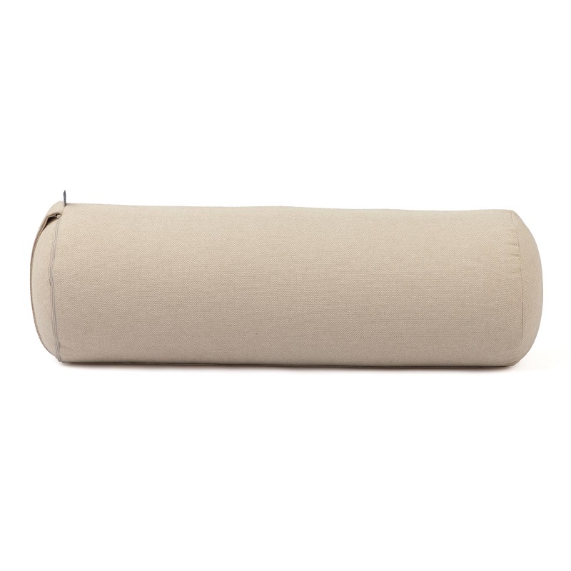 Bodhi Yoga Bolster Classic Dobby 62 x 22 cm tönköly töltelék Szín: Zöld