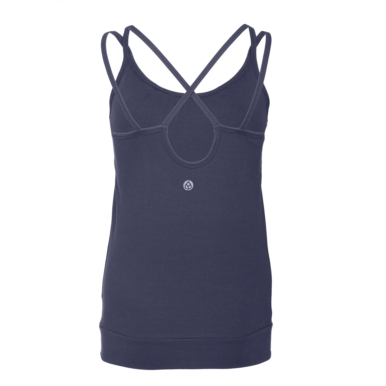 Bodhi Yamadhi Bodhi Yoga Yamadhi Spaghetti Top Tank Top, organikus pamut kék Méret: XL