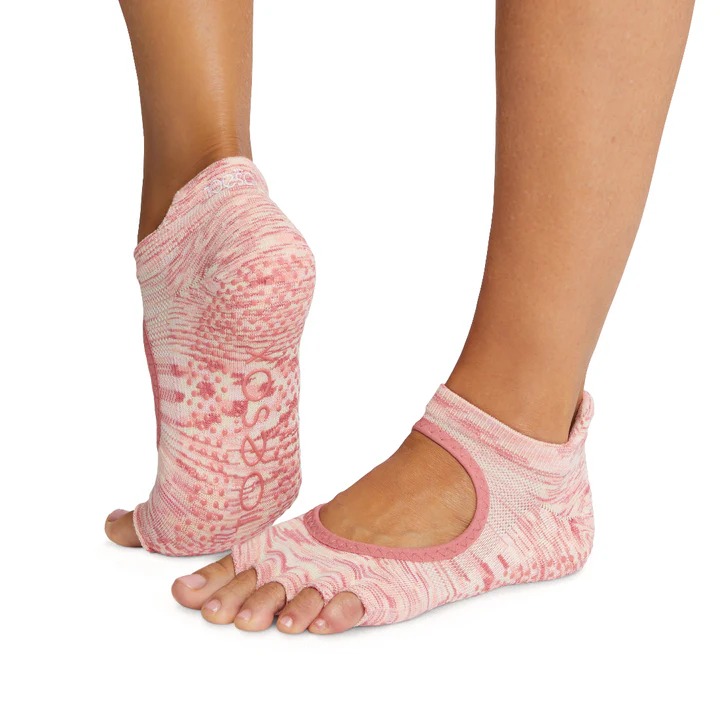 Toesox Halftoe Bellarina csúszásgátló zokni - Szezonális újdonság Szín: Kék Navy, Méret: S 36-38