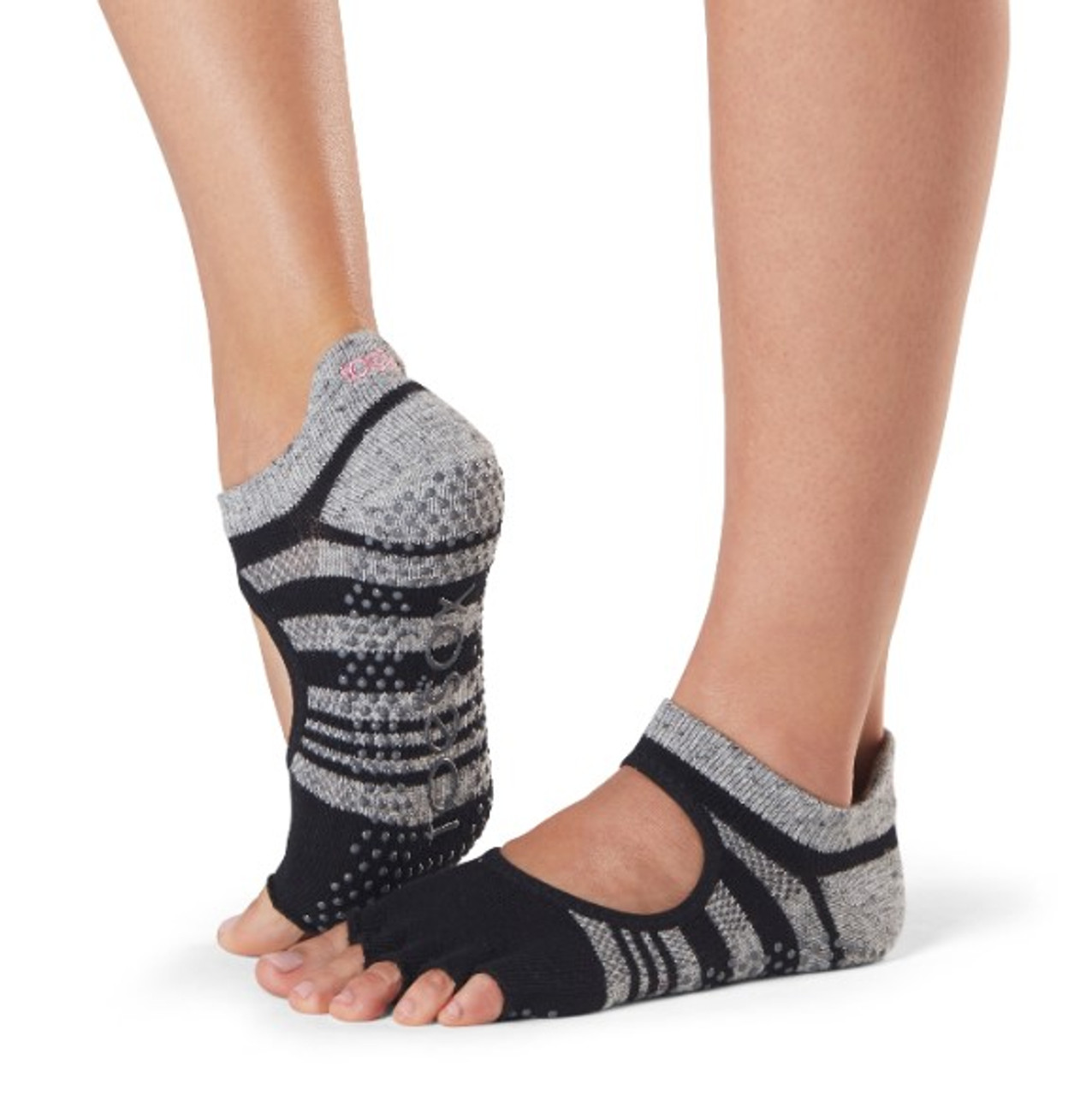 Toesox Halftoe Bellarina csúszásgátló zokni - Szezonális újdonság Szín: Kék Navy, Méret: S 36-38