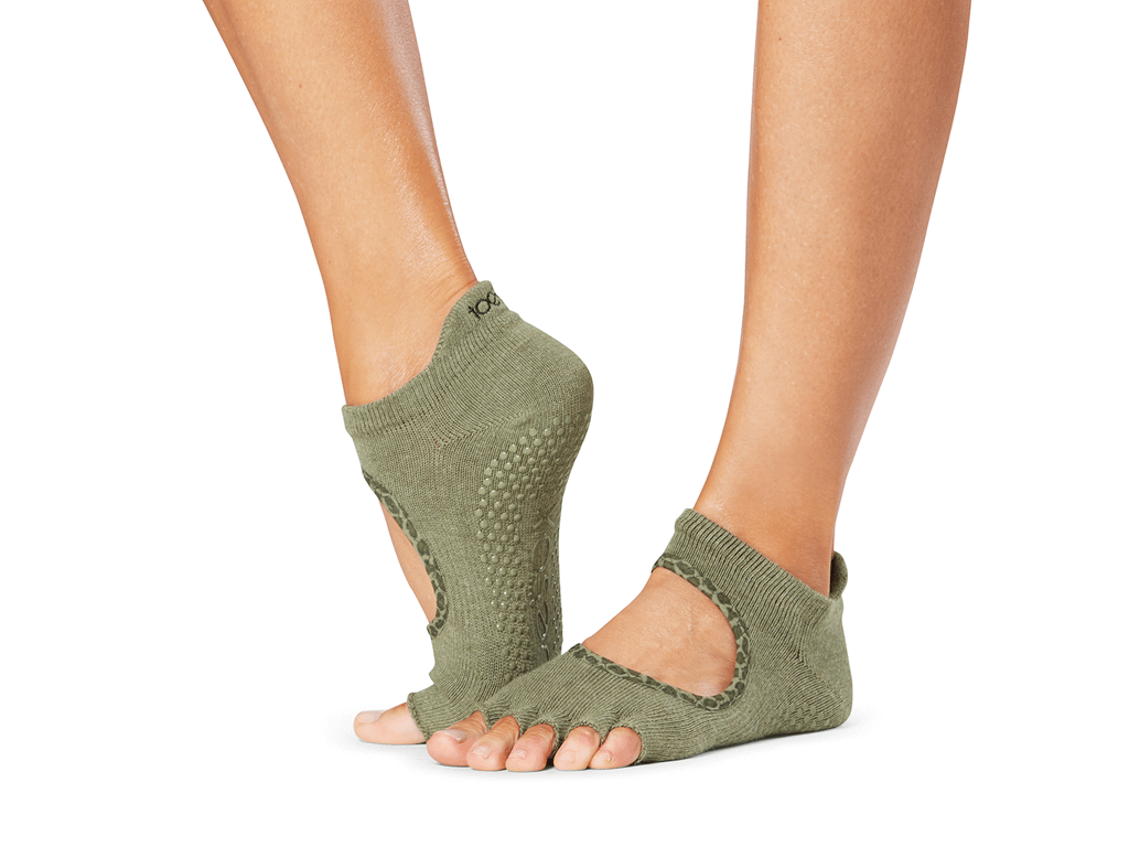 Toesox Halftoe Bellarina csúszásgátló zokni - Szezonális újdonság Szín: Kék Navy, Méret: S 36-38