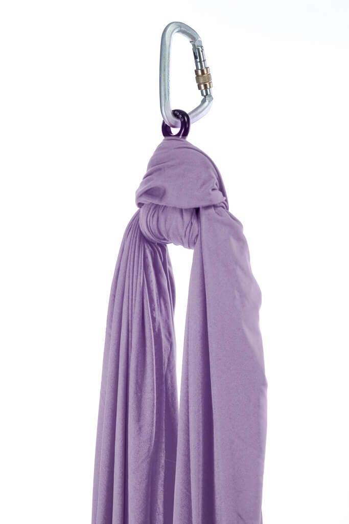 Aerialsilks Aerial Yoga JUST Perfect Set Háló és karabiner szett Fly és Aerial jógához, gyermekek számára - 8 m Szín: Narancssárga