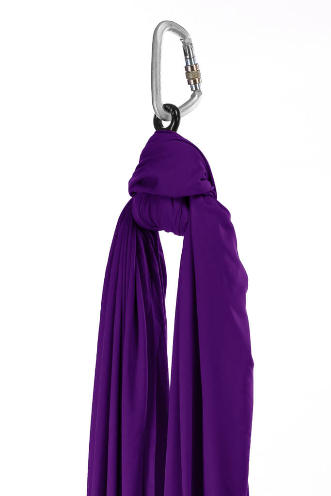 Aerialsilks Aerial Yoga JUST Perfect Set Háló és karabiner szett Fly és Aerial jógához, gyermekek számára - 8 m Szín: Narancssárga