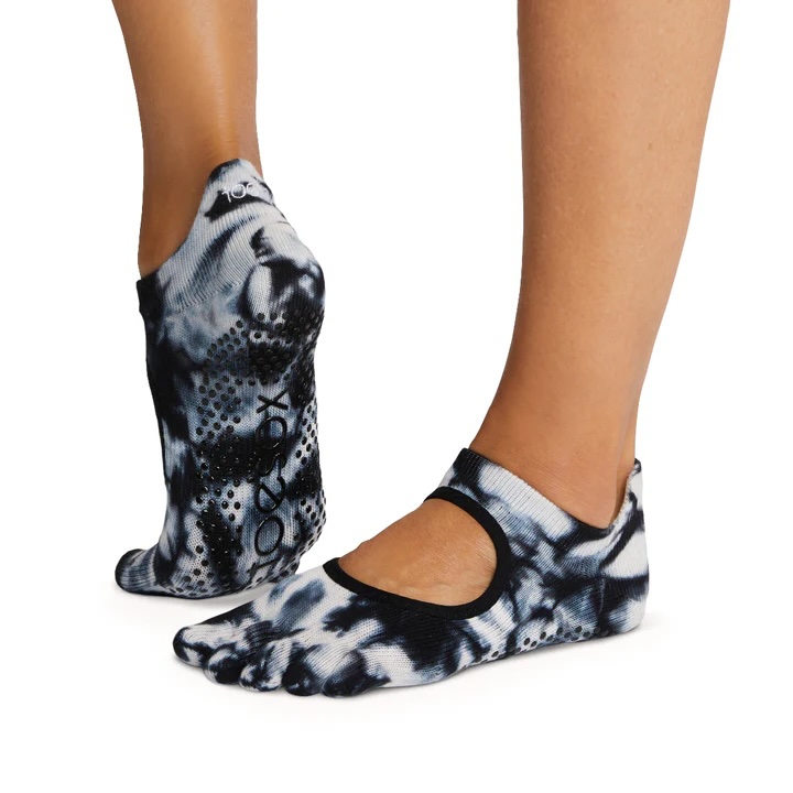 Toesox Fulltoe Bellarina csúszásgátló zokni - Szezonális újdonság Szín: Oatmeal, Méret: S 36-38