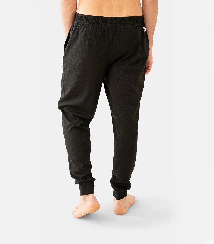 Lotuscrafts Organic Mens Yoga Pant Laza szabású férfi nadrág Taupe Szín: Fekete, Méret: M