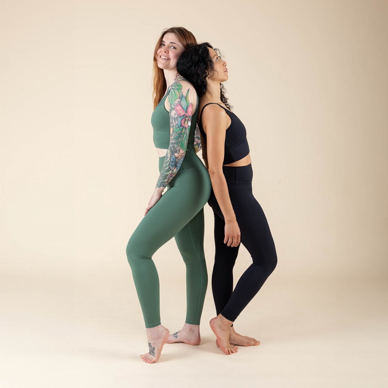 Niyama Essentials Bodhi Niyama High Waist Leggings jógához és sporthoz Szín: Pure Blue, Méret: XL