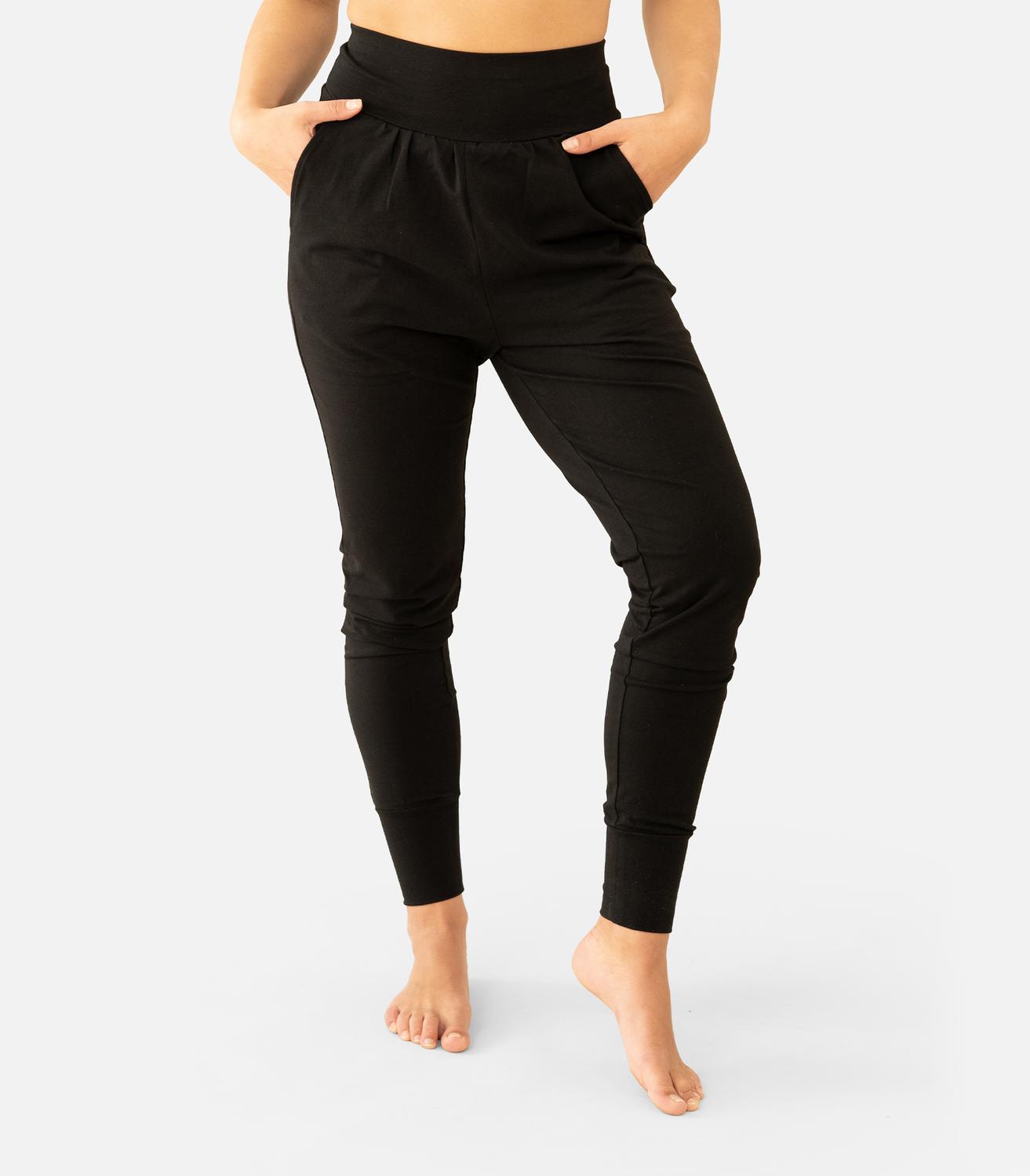 Lotuscrafts Organic Womens Yoga Pant Hari bő női nadrág Szín: Fekete, Méret: XS