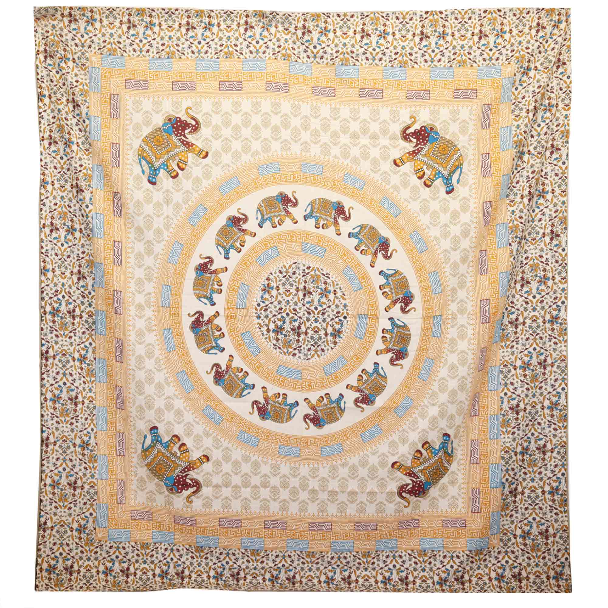 Ancient wisdom Fali vászon/takaró 212 x 193 cm Szín: Umrao Mandala - Fialová