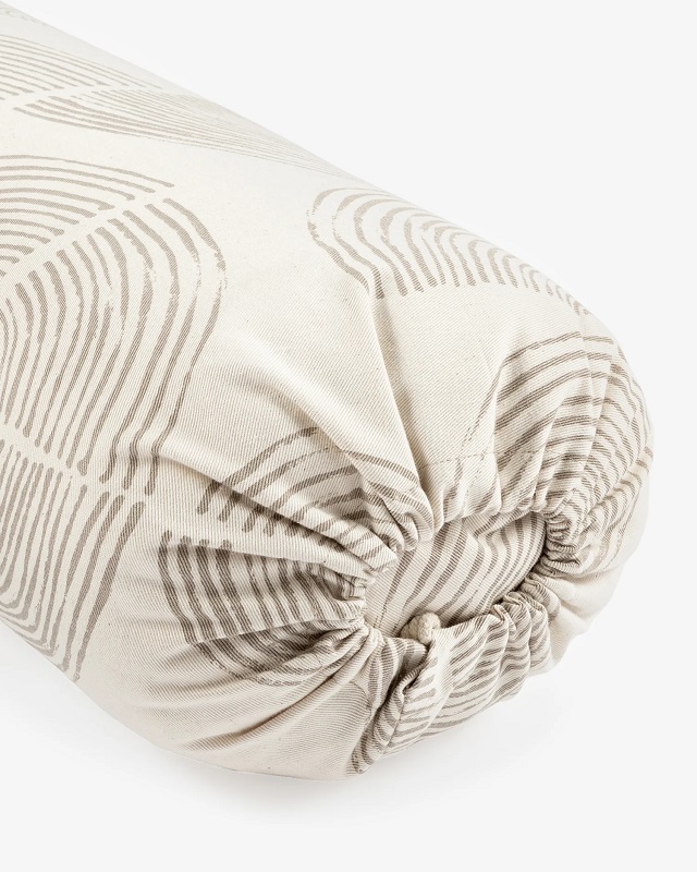 Lotuscrafts jóga bolster RESTORATIVE L 72 cm x 30 cm Szín: Nature, Töltelék: Kapok