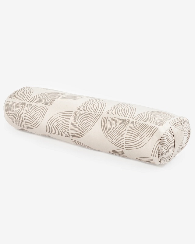 Lotuscrafts jóga bolster RESTORATIVE L 72 cm x 30 cm Szín: Nature, Töltelék: Kapok
