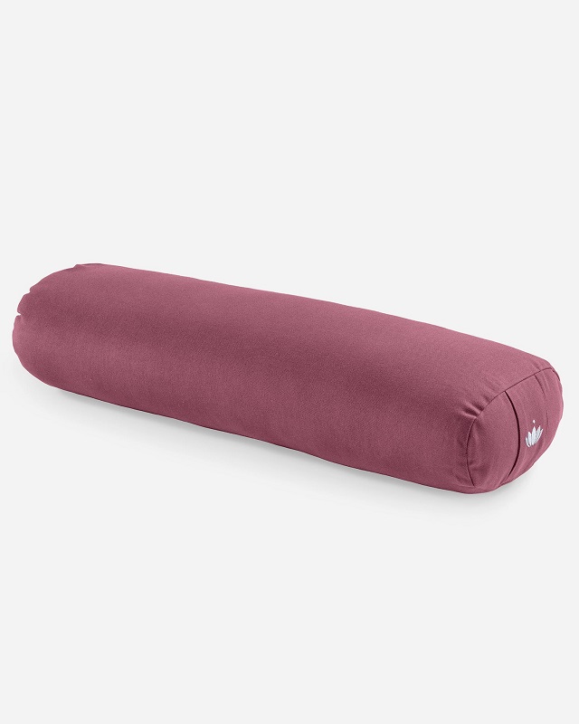 Lotuscrafts jóga bolster RESTORATIVE S 72 cm x 20 cm Szín: Indigo Dust, Töltelék: Kapok