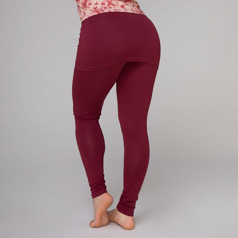 Bodhi Yamadhi Bodhi Yoga Yamadhi Hip Skirt Leggins - leggings szoknyával Szín: Dark Green, Méret: M