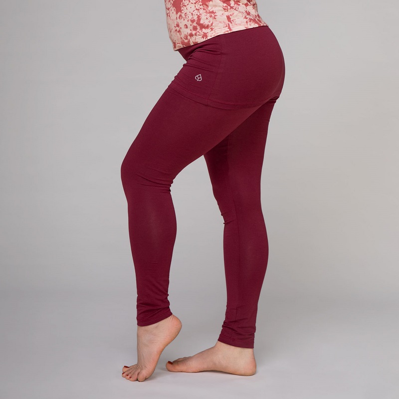 Bodhi Yamadhi Bodhi Yoga Yamadhi Hip Skirt Leggins - leggings szoknyával Szín: Dark Green, Méret: M