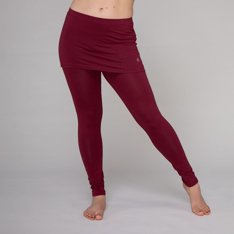 Bodhi Yamadhi Bodhi Yoga Yamadhi Hip Skirt Leggins - leggings szoknyával Szín: Dark Green, Méret: M