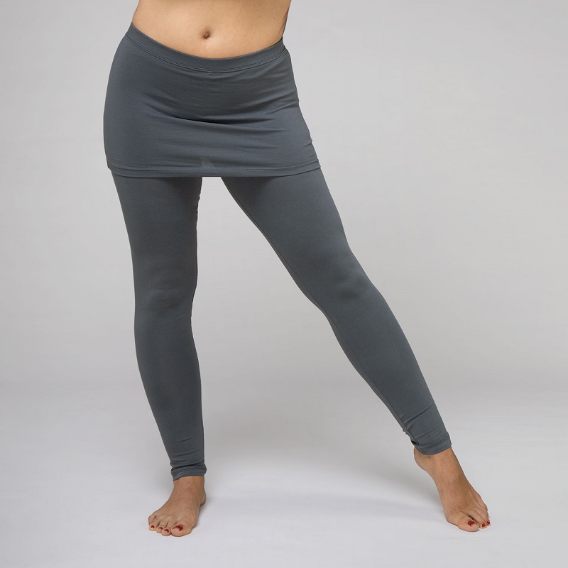 Bodhi Yamadhi Bodhi Yoga Yamadhi Hip Skirt Leggins - leggings szoknyával Szín: Dark Green, Méret: M