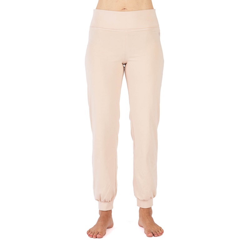 Bodhi Yamadhi Bodhi Yoga Yamadhi Sportive Roll Down női nadrág Szín: Caramel Beige, Méret: XS