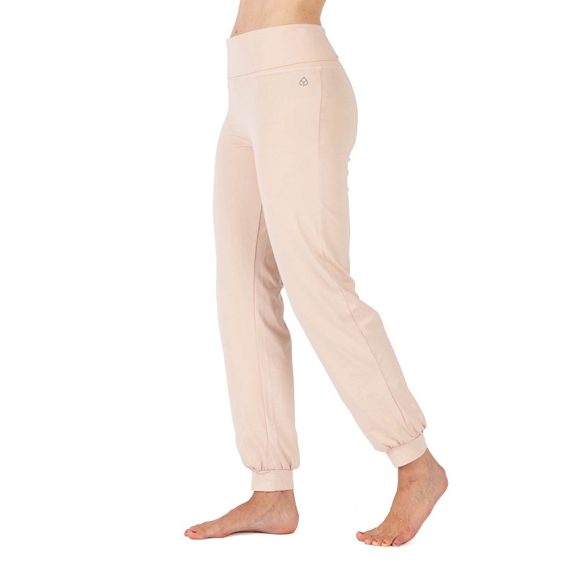 Bodhi Yamadhi Bodhi Yoga Yamadhi Sportive Roll Down női nadrág Szín: Caramel Beige, Méret: XS