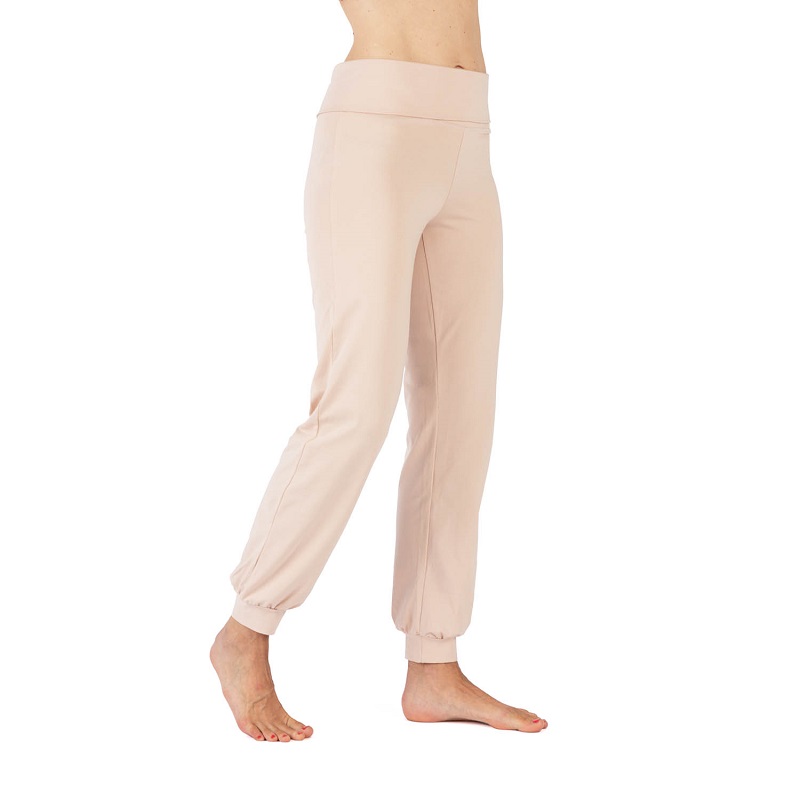 Bodhi Yamadhi Bodhi Yoga Yamadhi Sportive Roll Down női nadrág Szín: Caramel Beige, Méret: XS