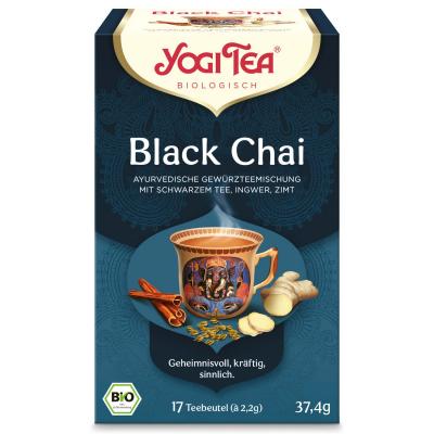 Yogi Tea Black Chai Ayurvédikus fekete tea gyömbérrel 17 × 2,2g