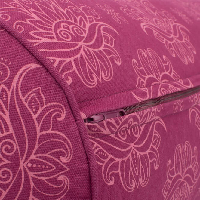 Bodhi Yoga Bodhi Maharaja Bolster for Lotus Berry Yoga (rózsaszín) 65 x 23 cm Töltelék: Tönköly