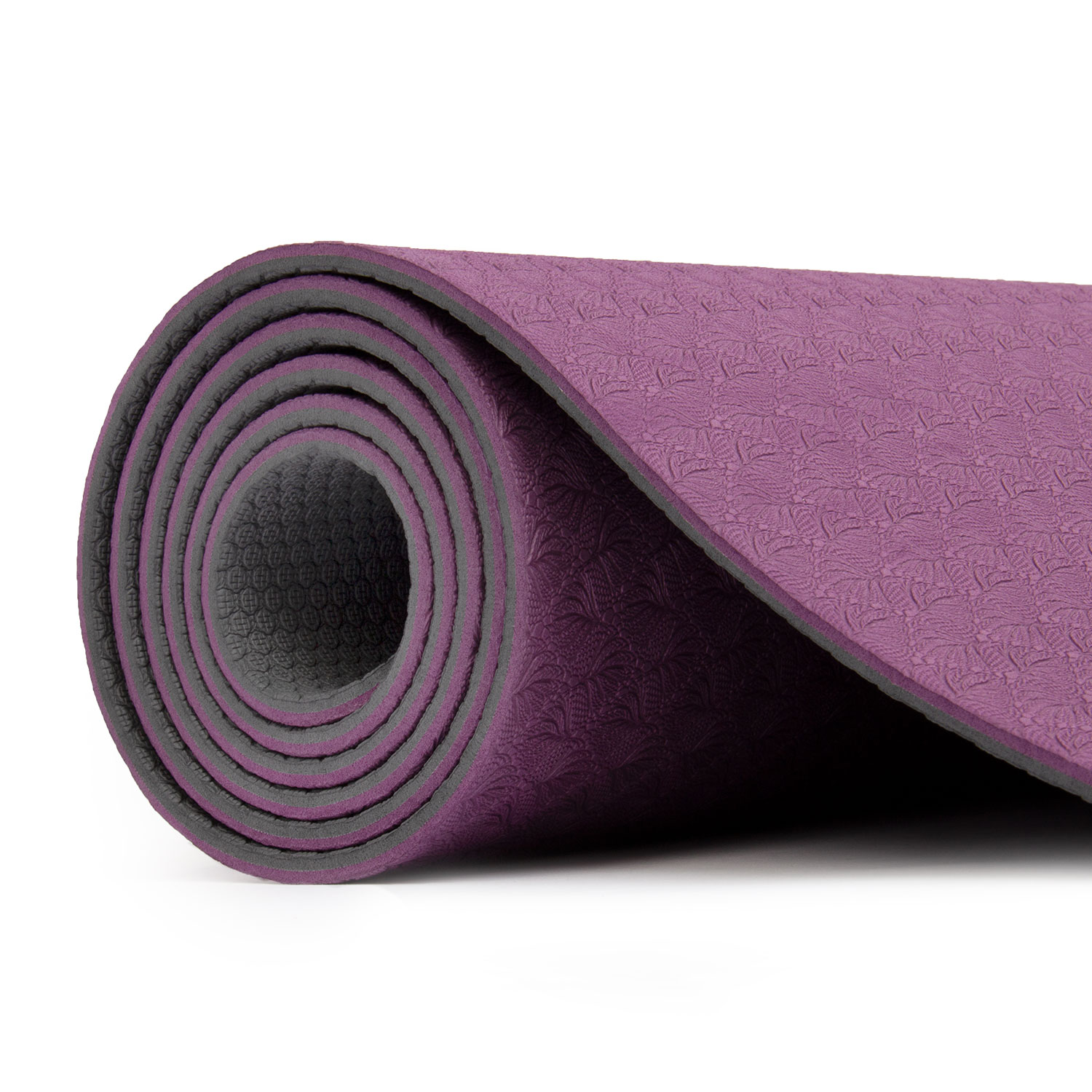 Bodhi Yoga Bodhi Flow jógakészlet lila - szőnyeg + heveder + 2 blokk