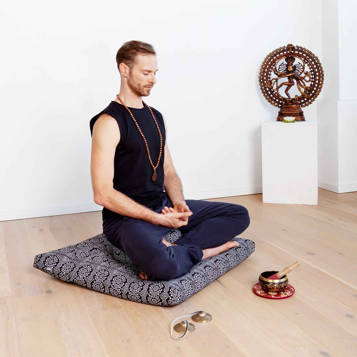 Bodhi Yoga Bodhi meditációs szőnyeg ZABUTON Maharaja Szín: Zöld