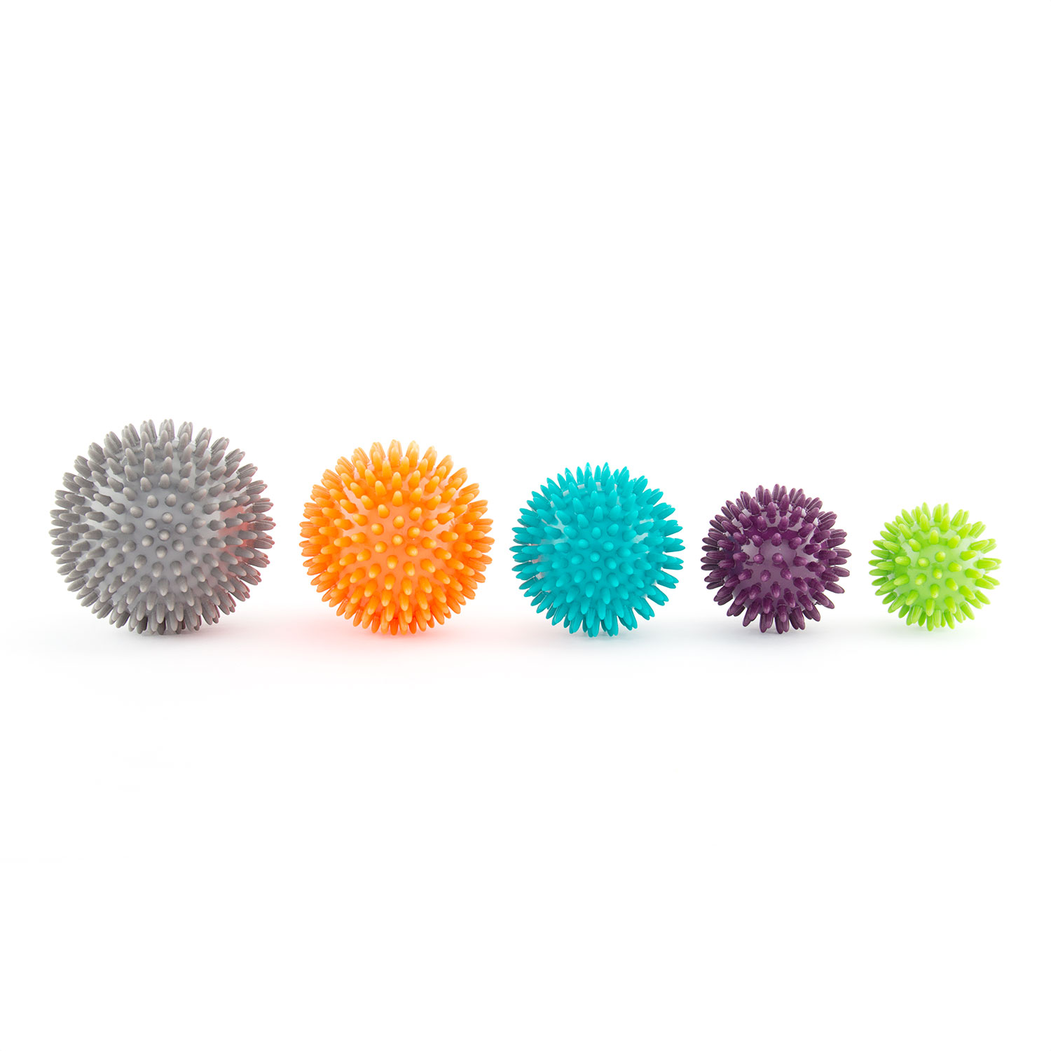 Bodhi Yoga Bodhi szúrós masszázslabda SPIKY különböző nagyságokban Átmérő: 9 cm/Kék