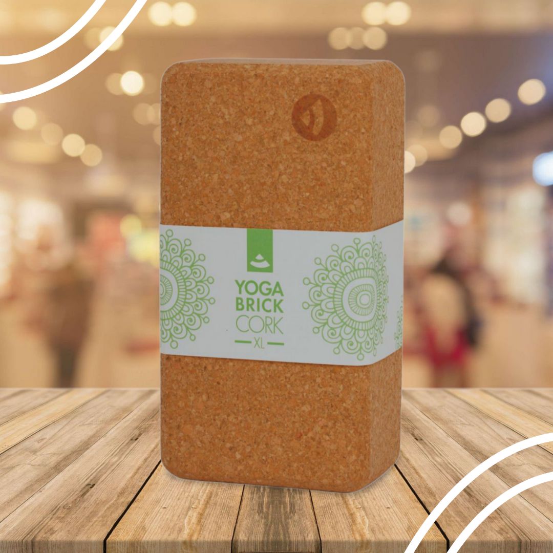 Bodhi Yoga Bodhi parafa jóga blokk XL standard 23 x 12 x 7,5 cm