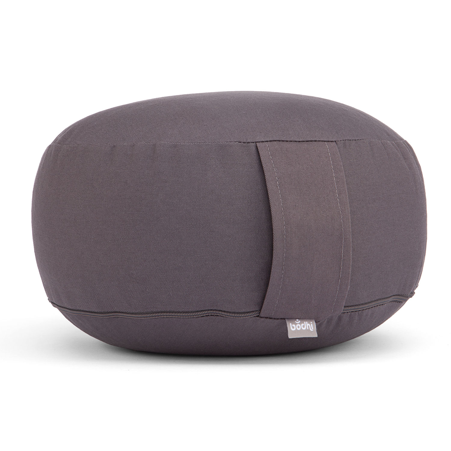Bodhi Yoga Bodhi meditációs párna RONDO ECO 32 x 20 cm-es tönköly töltelékkel Szín: szürke