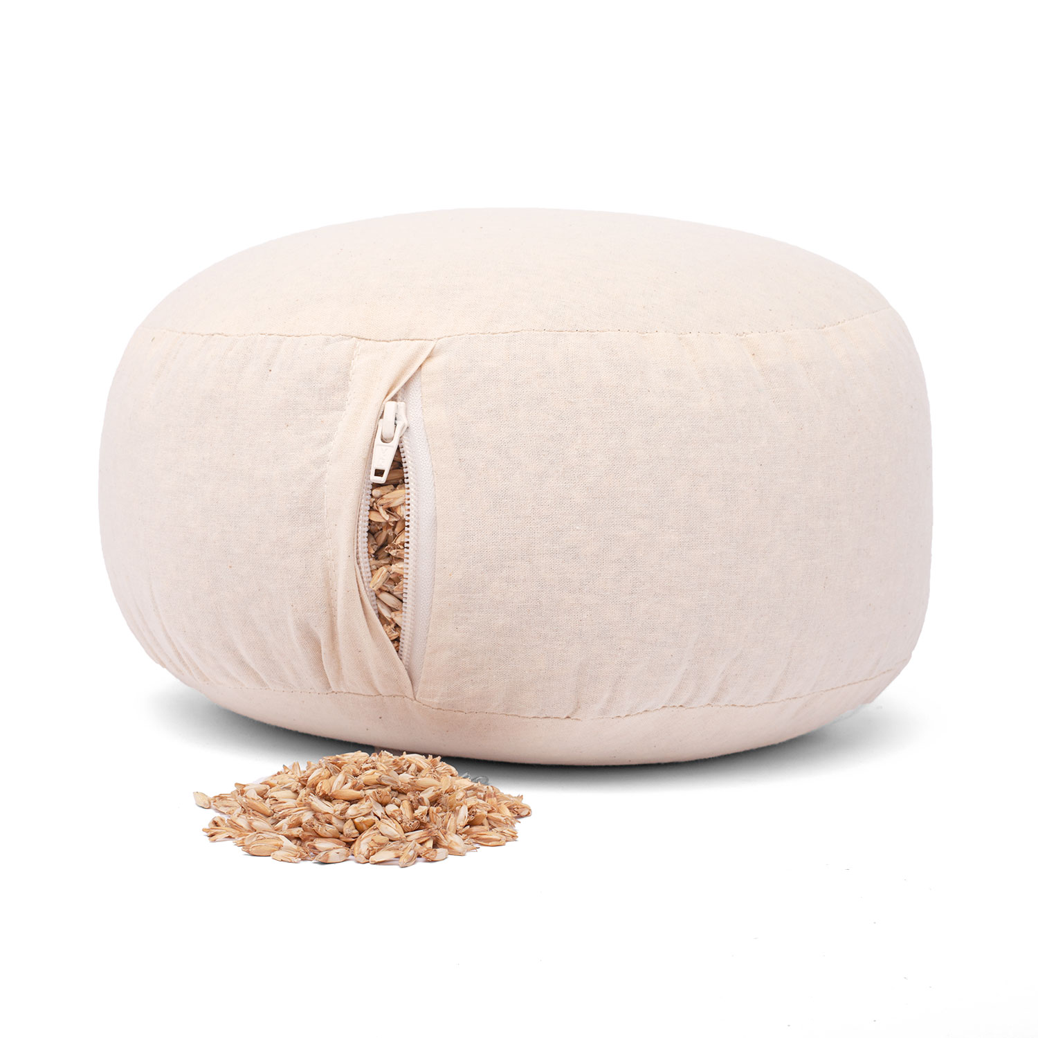 Bodhi Yoga Bodhi meditációs párna RONDO ECO 32 x 20 cm-es tönköly töltelékkel Szín: szürke
