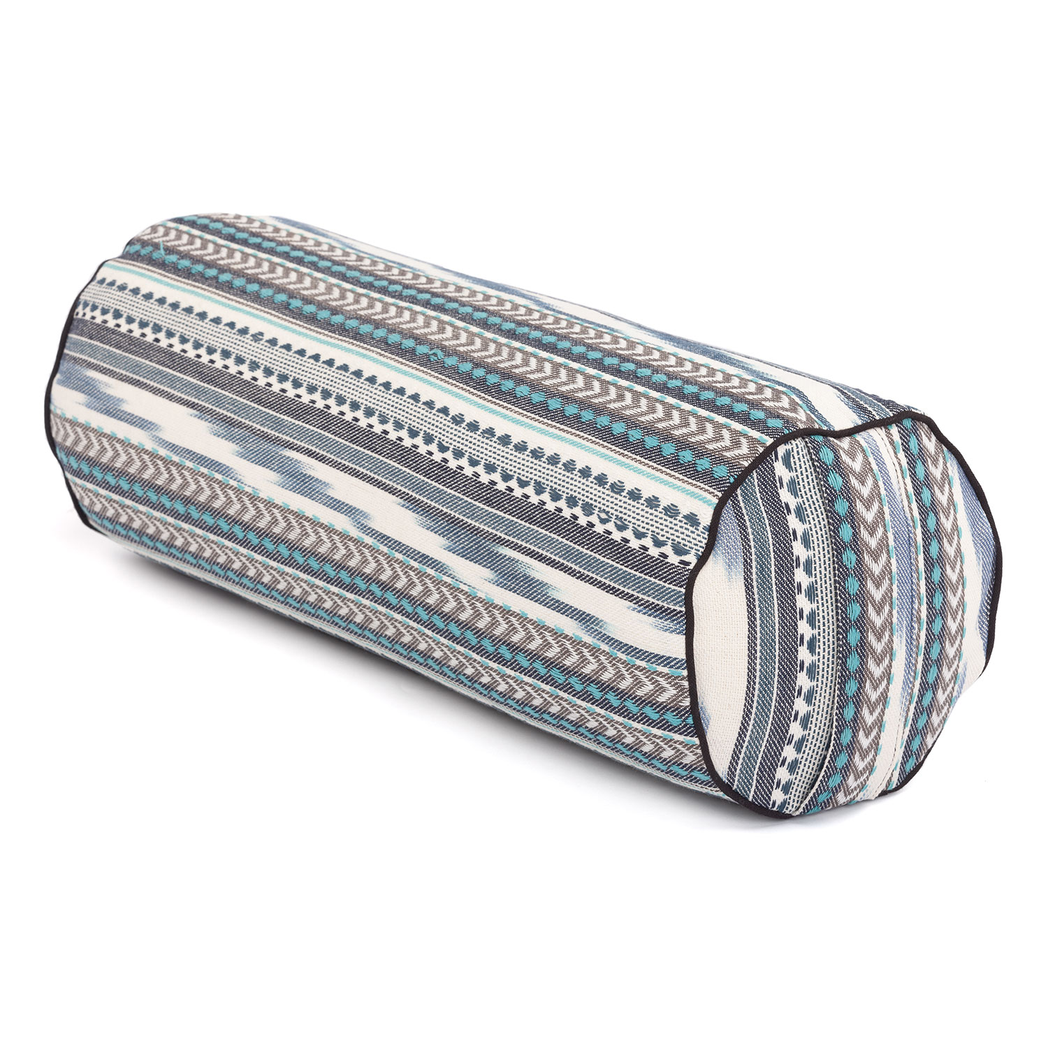 Bodhi Yoga Bodhi Bolster ETHNO kollekció, tönköly béléssel, 100% pamut 65 x 23 cm Szín: Sárgabarck