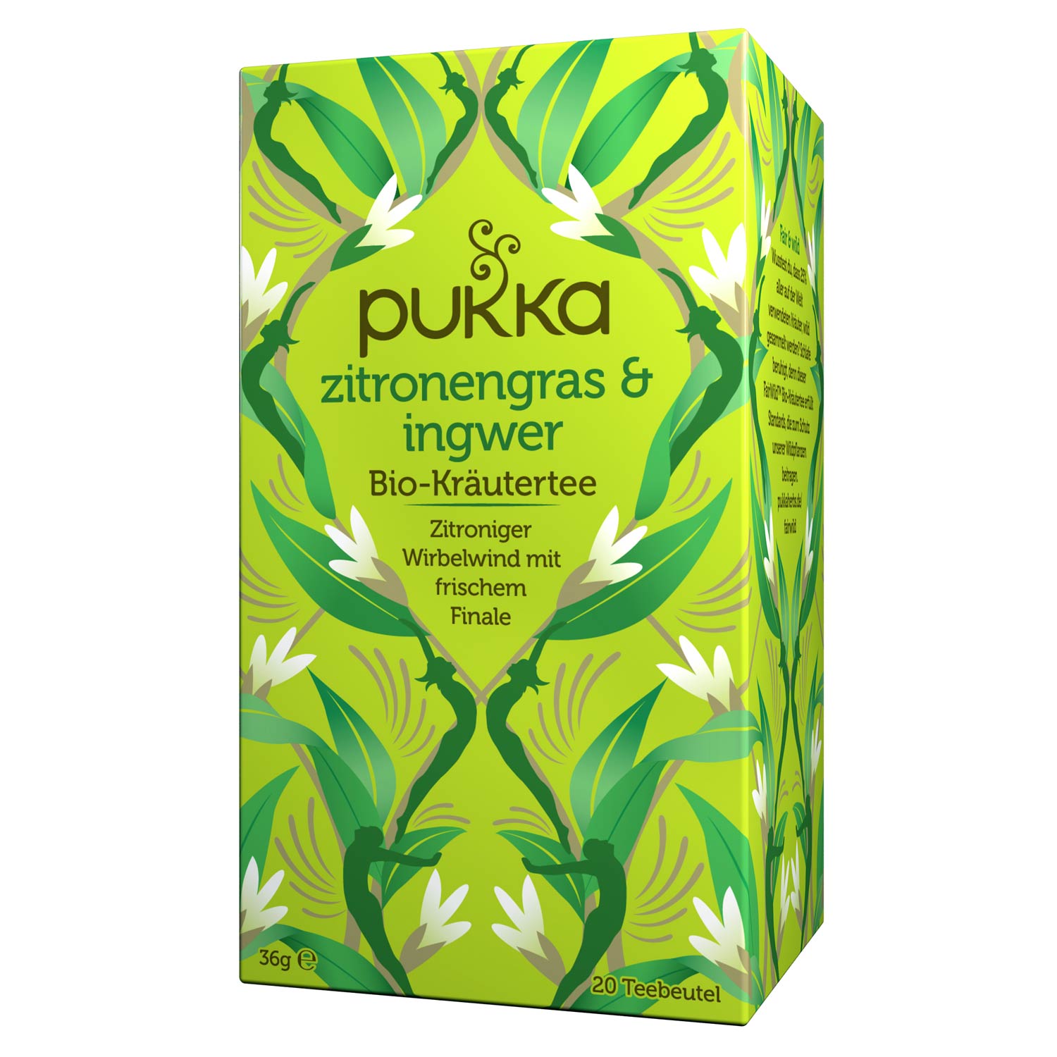 Pukka Herbs PUKKA gyógynövények ájurvédikus organikus tea citromfű és gyömbér 20 teafilter