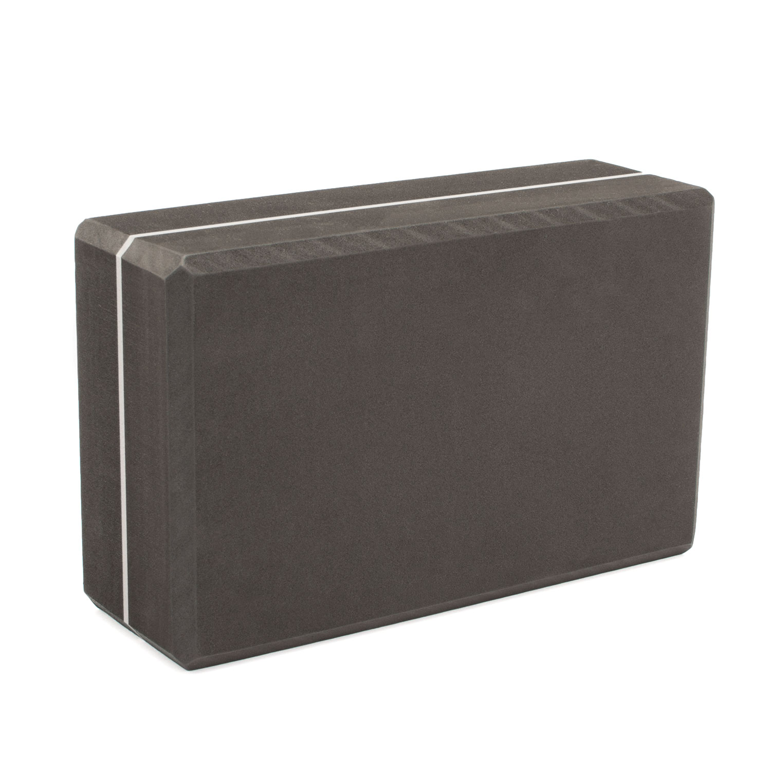 Bodhi Yoga Bodhi Asana tégla L hab jóga blokk 22,6 x 14 x 7,6 cm fekete