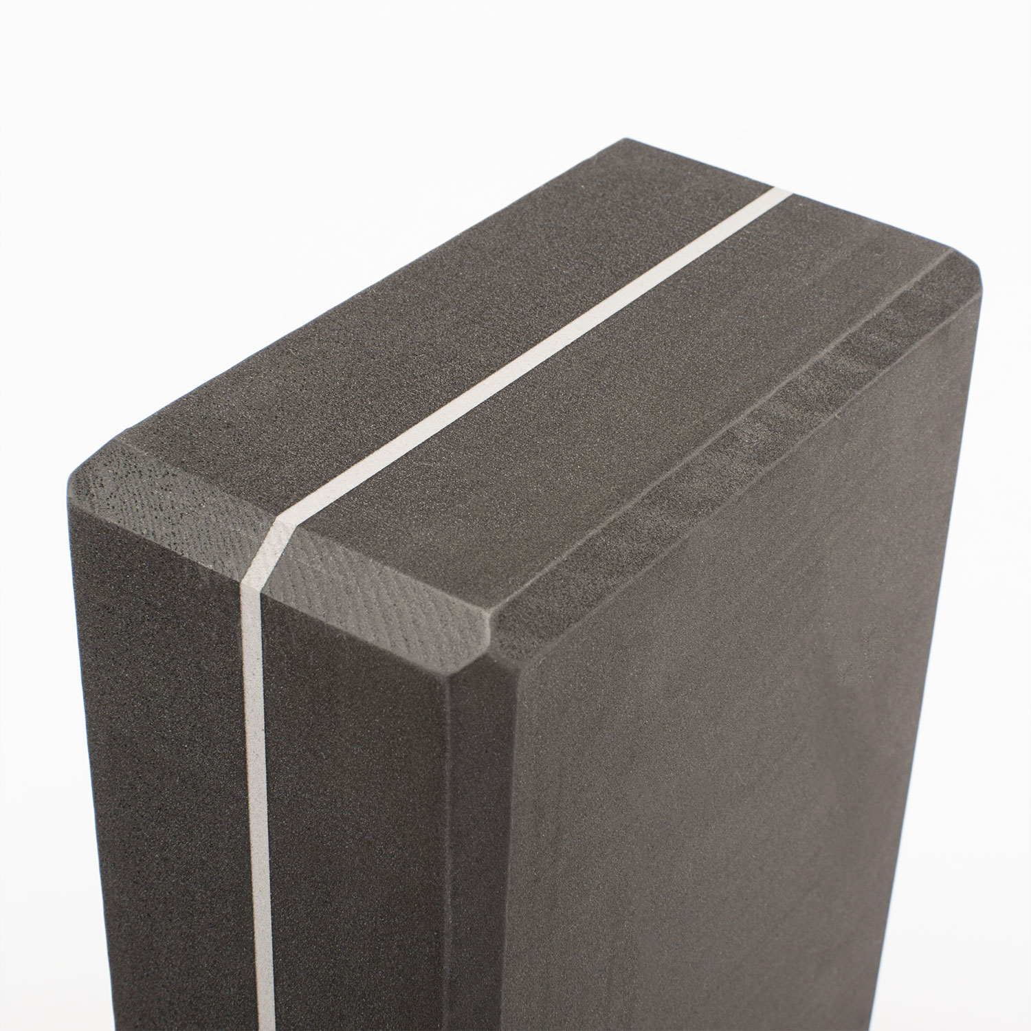 Bodhi Yoga Bodhi Asana tégla L hab jóga blokk 22,6 x 14 x 7,6 cm fekete