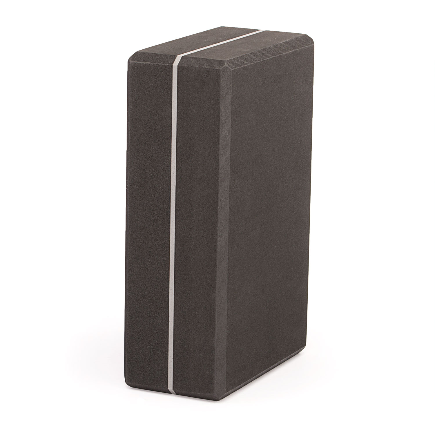 Bodhi Yoga Bodhi Asana tégla L hab jóga blokk 22,6 x 14 x 7,6 cm fekete