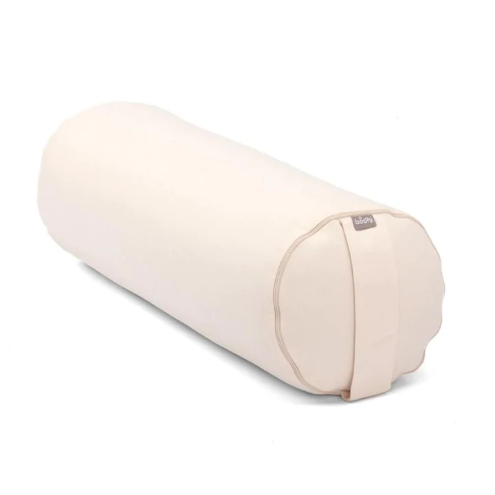 Bodhi Yoga MINI Bolster - Neckroll ECO 100% organikus pamut 38 x 14 cm Szín: Taupe