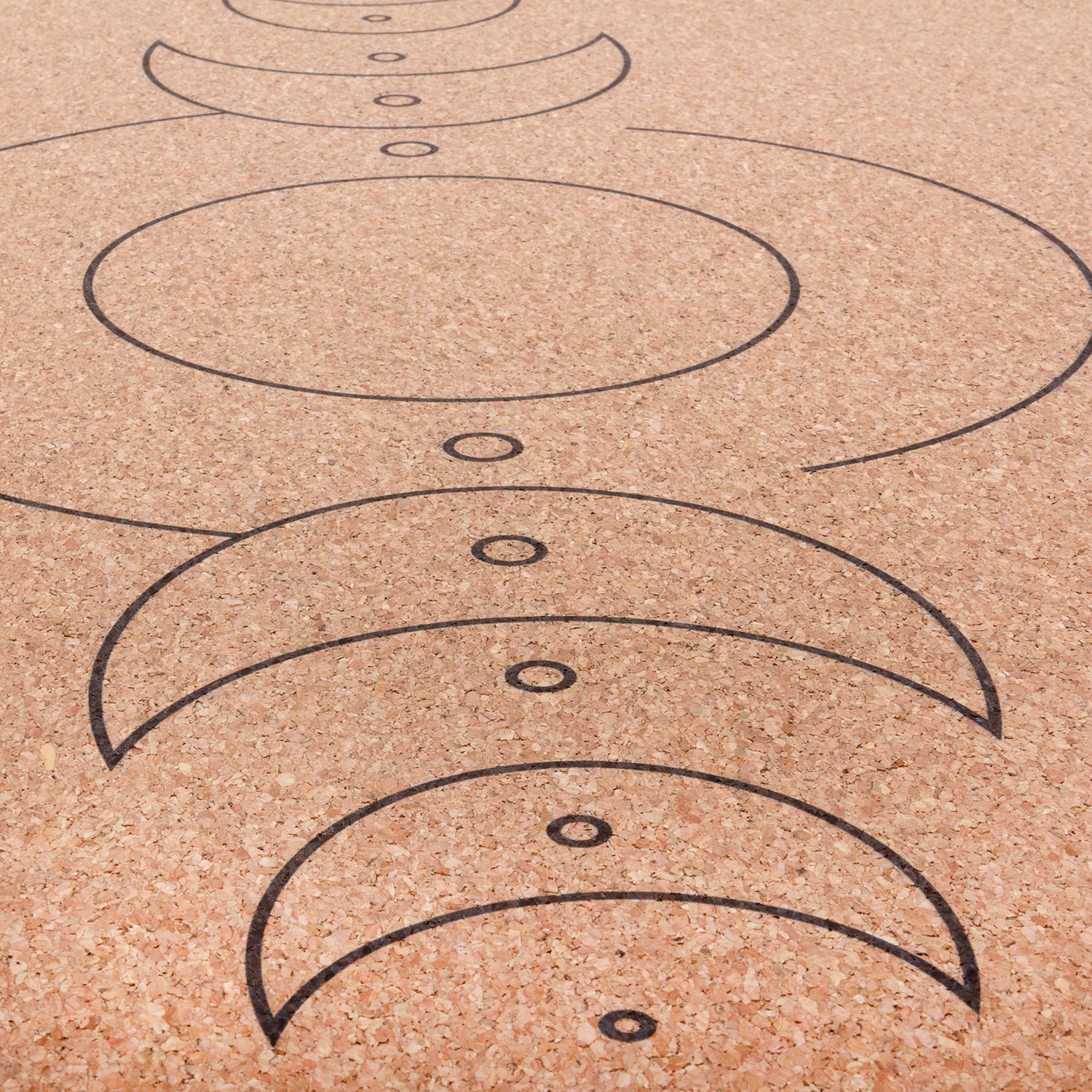 Bodhi Yoga Bodhi PHOENIX Cork parafa szőnyeg LUNA 185 x 66 cm x 4 mm