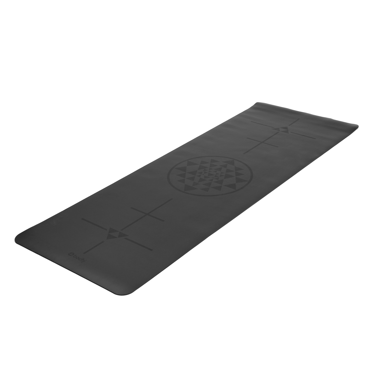 Bodhi Yoga Bodhi PHOENIX YANTRA Tribal jógaszőnyeg fekete 185 x 66 cm x 4 mm