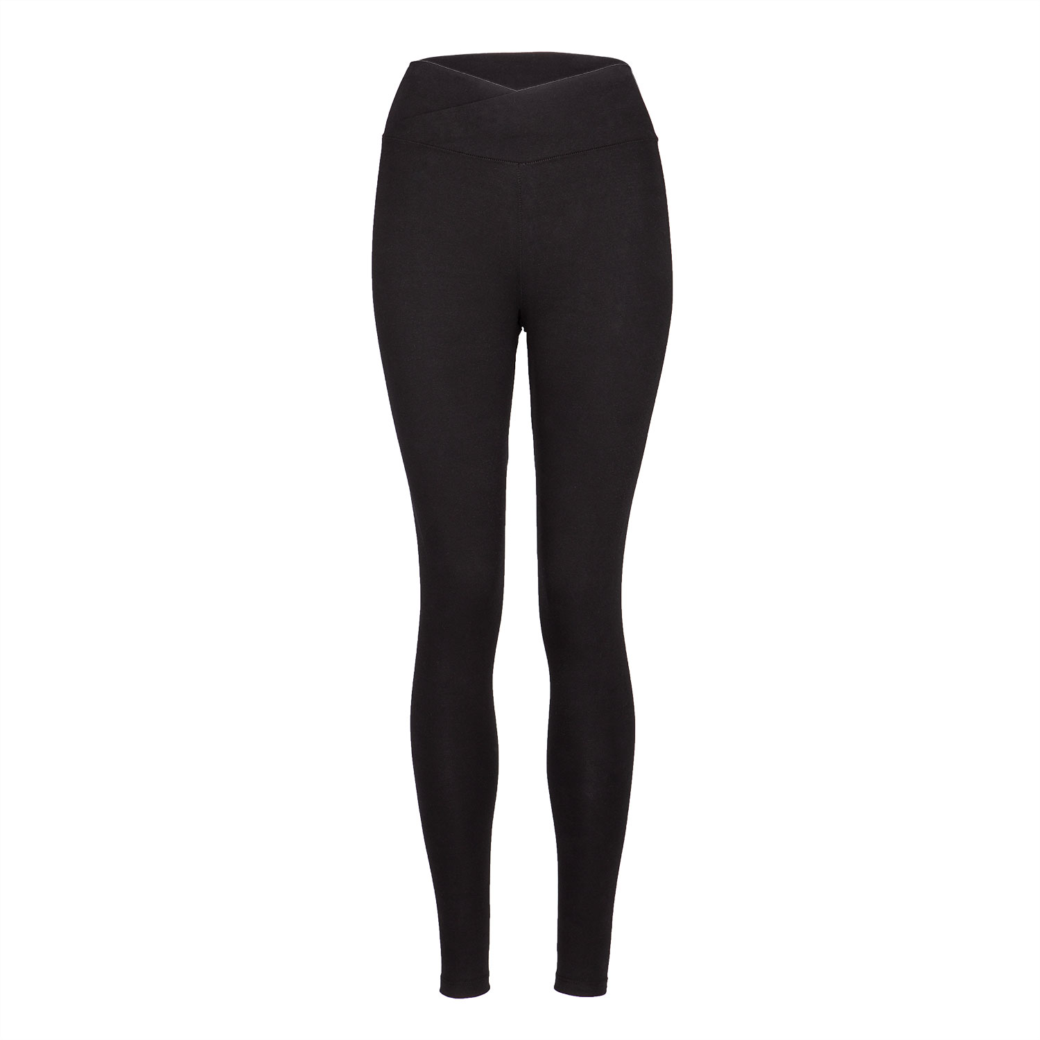 Bodhi Yamadhi Bodhi Yoga Yamadhi Basic Leggins keresztbe tett derék Biopamut leggings fekete Méret: S