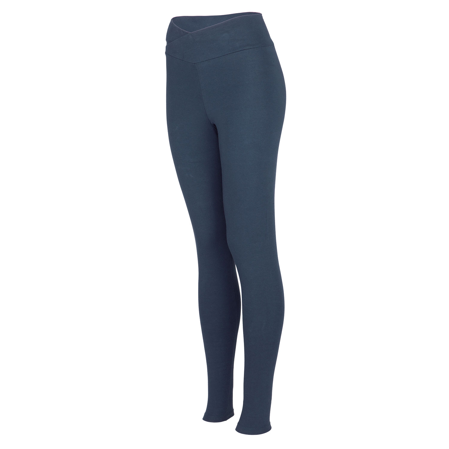 Bodhi Yamadhi Bodhi Yoga Yamadhi Basic Leggins keresztezett derék Organikus pamut leggings kék Méret: XS
