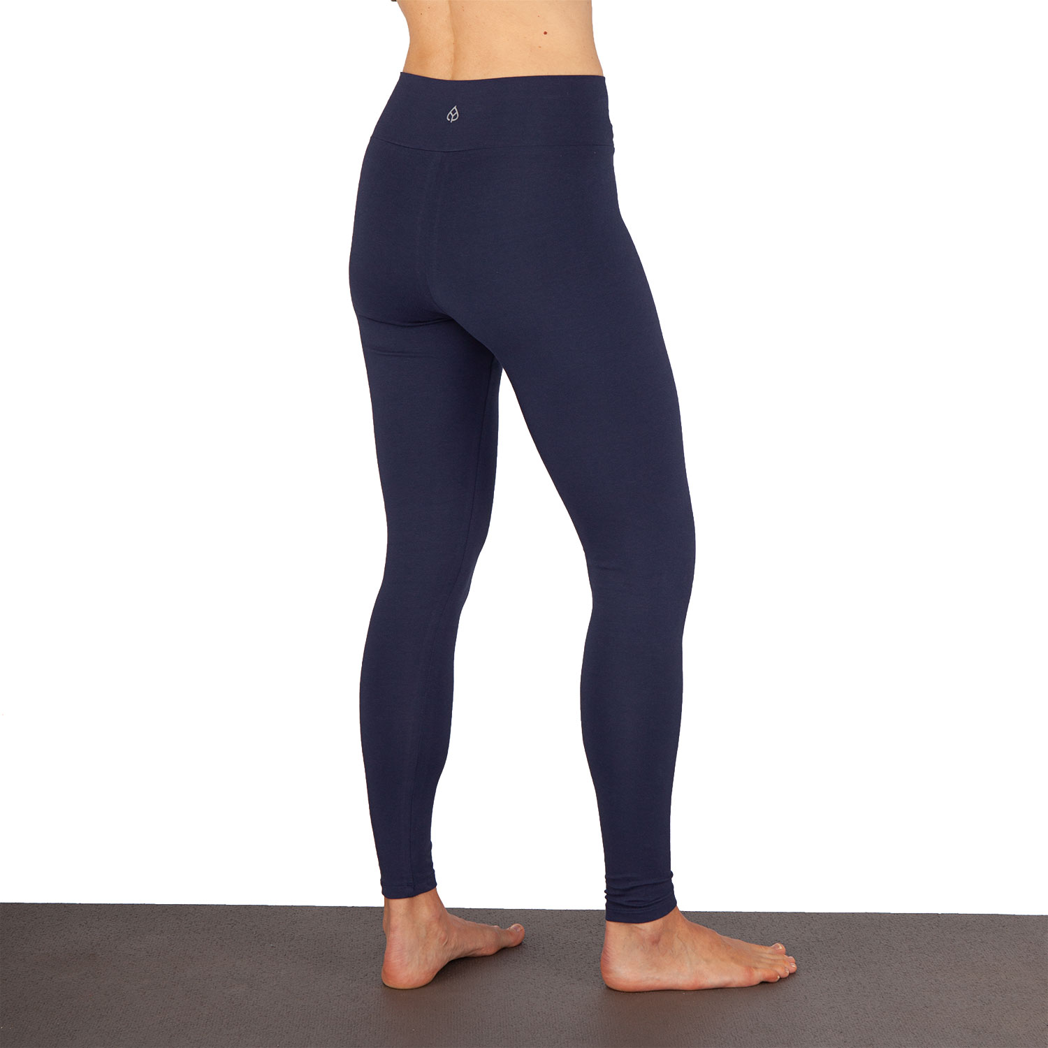 Bodhi Yamadhi Bodhi Yoga Yamadhi Basic Leggins keresztezett derék Organikus pamut leggings kék Méret: XS