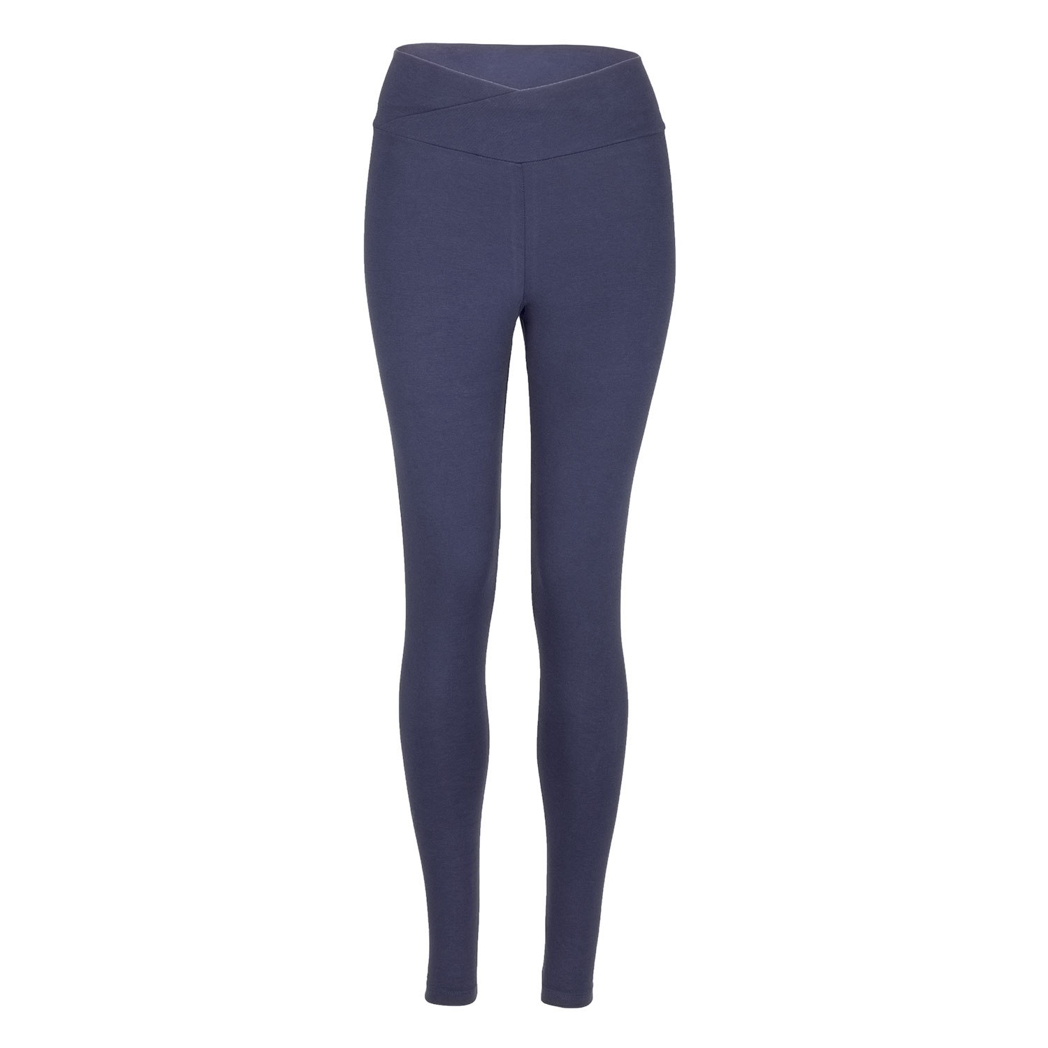 Bodhi Yamadhi Bodhi Yoga Yamadhi Basic Leggins keresztezett derék Organikus pamut leggings kék Méret: XS