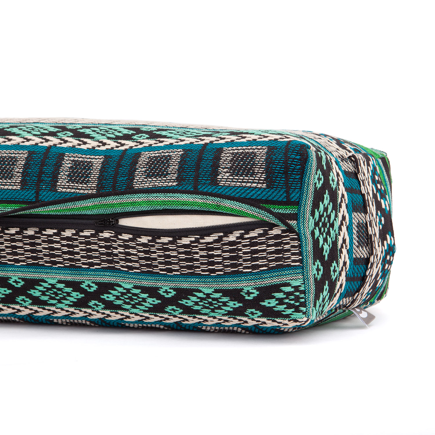Bodhi Yoga Bodhi Salamba Bolster jógához ETHNO cseppgyűjtemény 100% pamut 64 x 25 cm Farba: Marhuľová