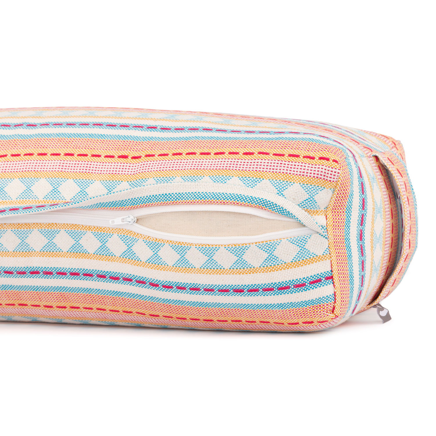 Bodhi Yoga Bodhi Salamba Bolster jógához ETHNO cseppgyűjtemény 100% pamut 64 x 25 cm Farba: Marhuľová